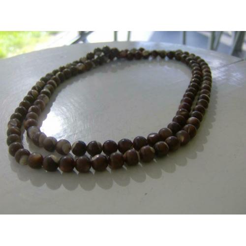 CAPPUCCINO JASPIS ketting - 80 cm