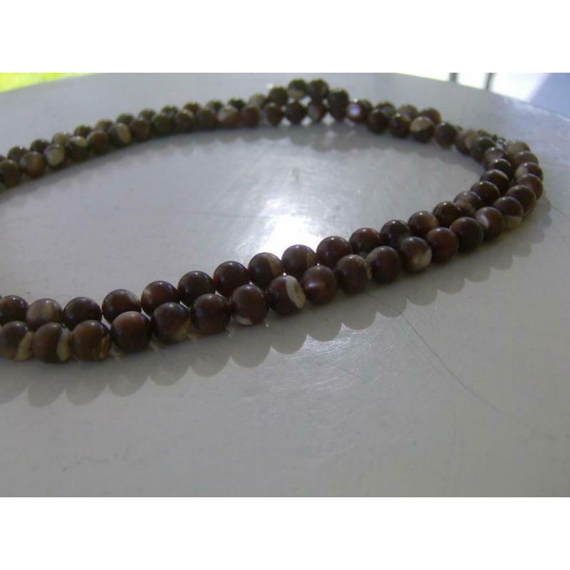 CAPPUCCINO JASPIS ketting - 80 cm