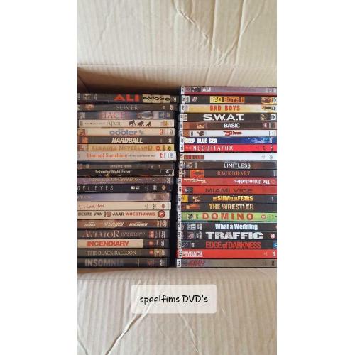 Speelfilms, fictie, actie, ... DVD's €2/stuk