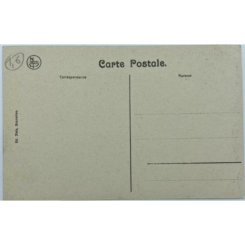 Carte postale <1920 Bruxelles Gare Du Nord -belle animation