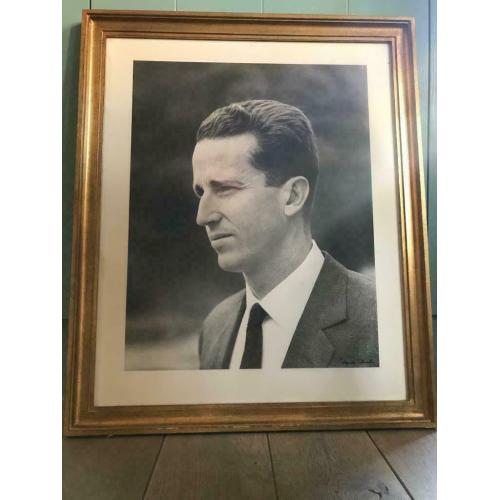 Foto koning Boudewijn