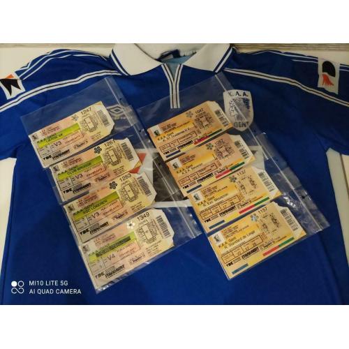 Billets K.A.A. Gand 2000 au total: 8 pièces