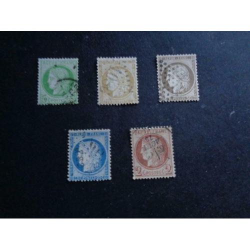 France lot timbres anciens type ceres