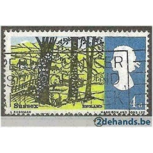Groot-Brittannie 1966 - Yvert 437 - Landschappen - Hass (ST)