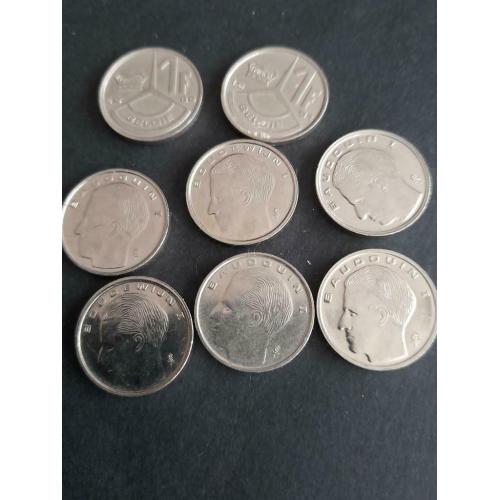 Pièces de 1 franc Baudouin
