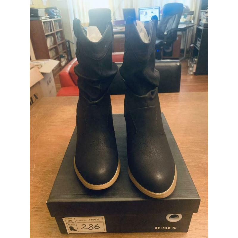 Bottes noires pour femmes 36 Jumex