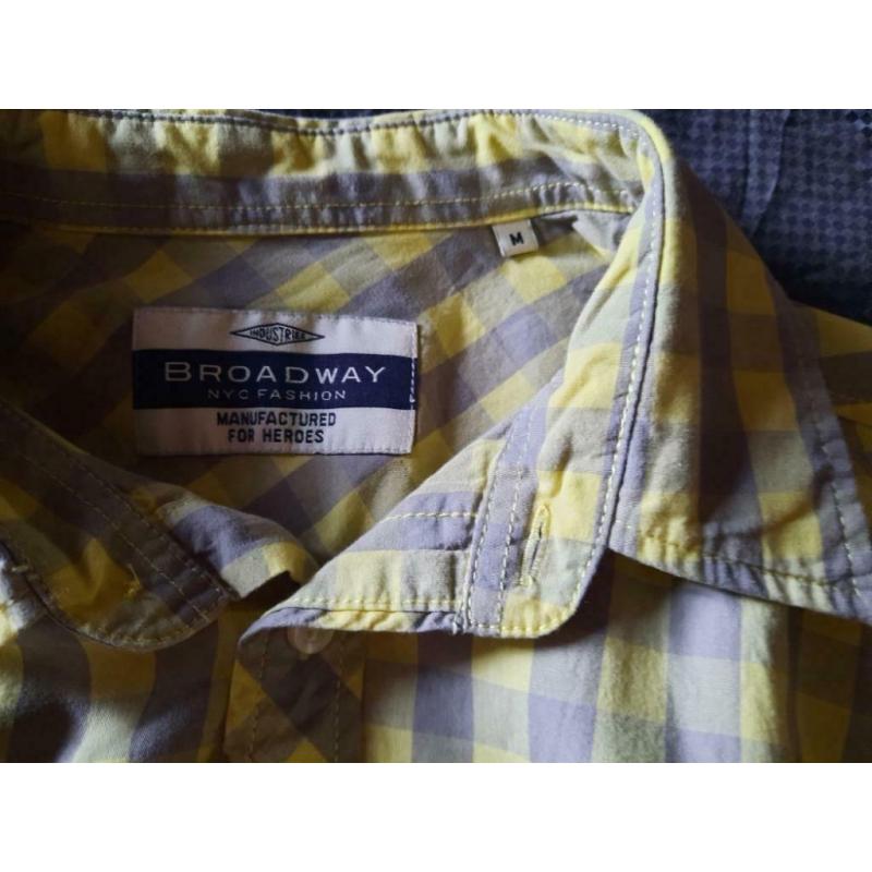 Chemise homme à manches courtes, taille M