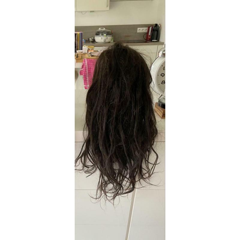 Tête à coiffer cheveux naturel pas de coupe dedans