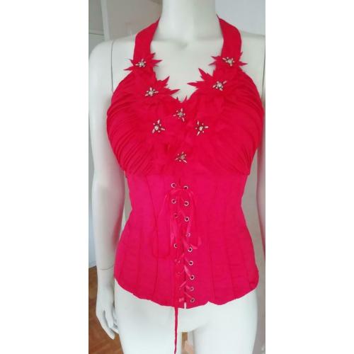 Bustier rood, maat 38-40,nieuw