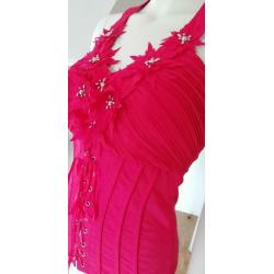 Bustier rood, maat 38-40,nieuw