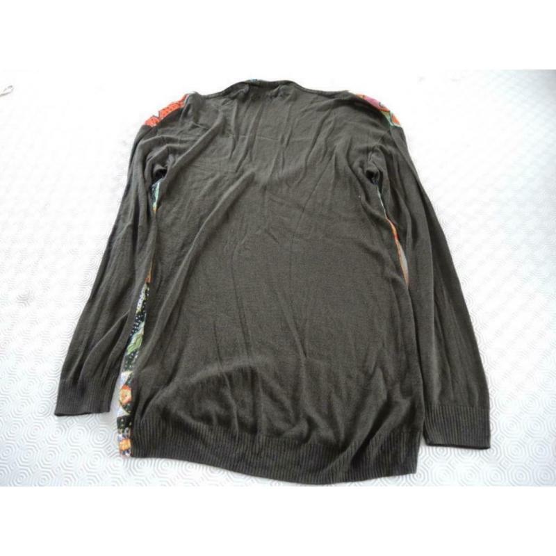Pull kaki de marque Desigual - taille Large