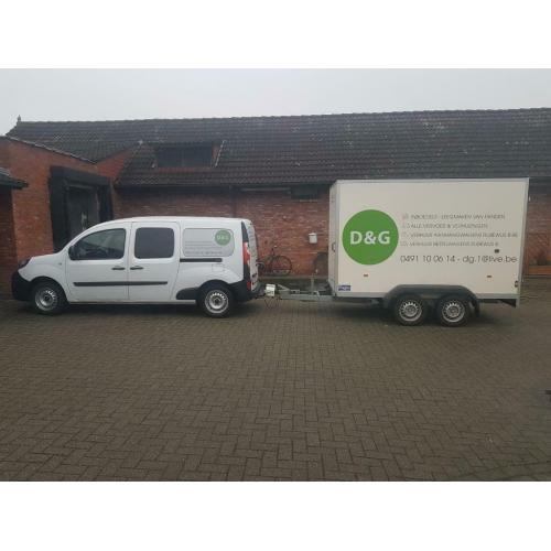 Bestelwagens / personenwagens te huur