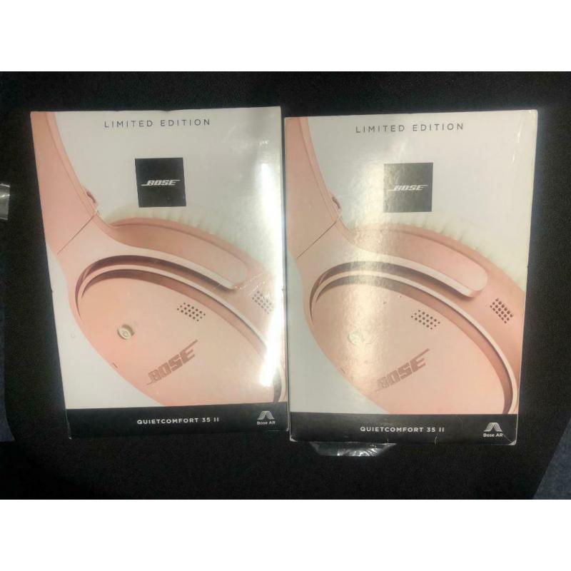 casque Bose QUIETCOMFORT 35 II édition Limited Doré