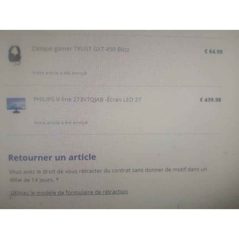 NEUF ! Phillips 27 POUCES FULL HD