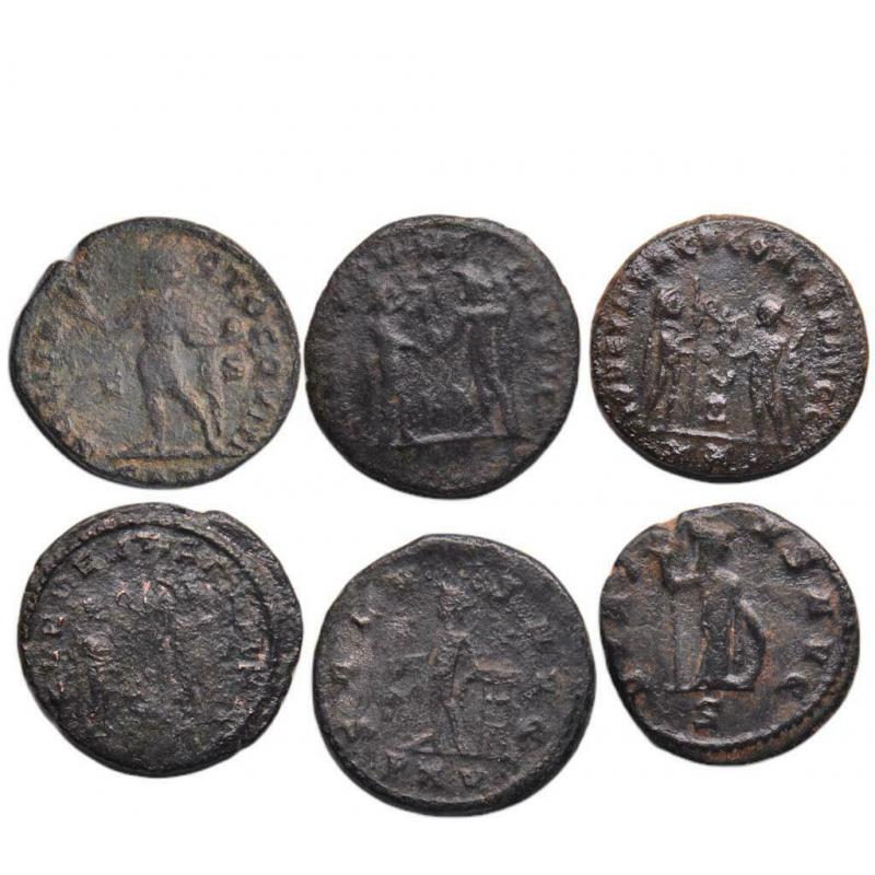 Monnaies romaines anciennes lot 6 Probus Constant, Maximilie