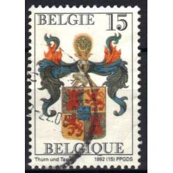 Belgie 1992 - Yvert/OBP 2483 - Thurn en Tassis - Wapens (ST)