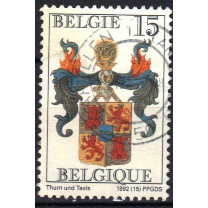 Belgie 1992 - Yvert/OBP 2483 - Thurn en Tassis - Wapens (ST)