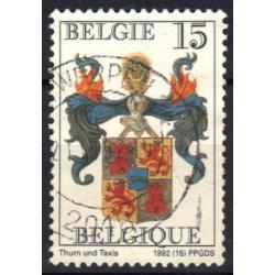 Belgie 1992 - Yvert/OBP 2483 - Thurn en Tassis - Wapens (ST)
