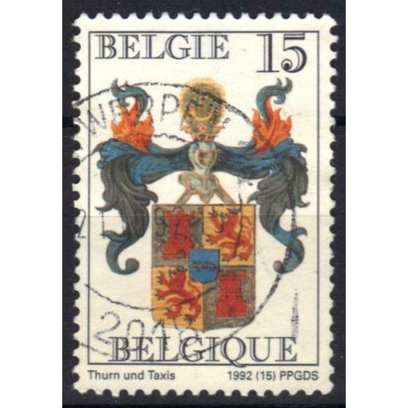 Belgie 1992 - Yvert/OBP 2483 - Thurn en Tassis - Wapens (ST)