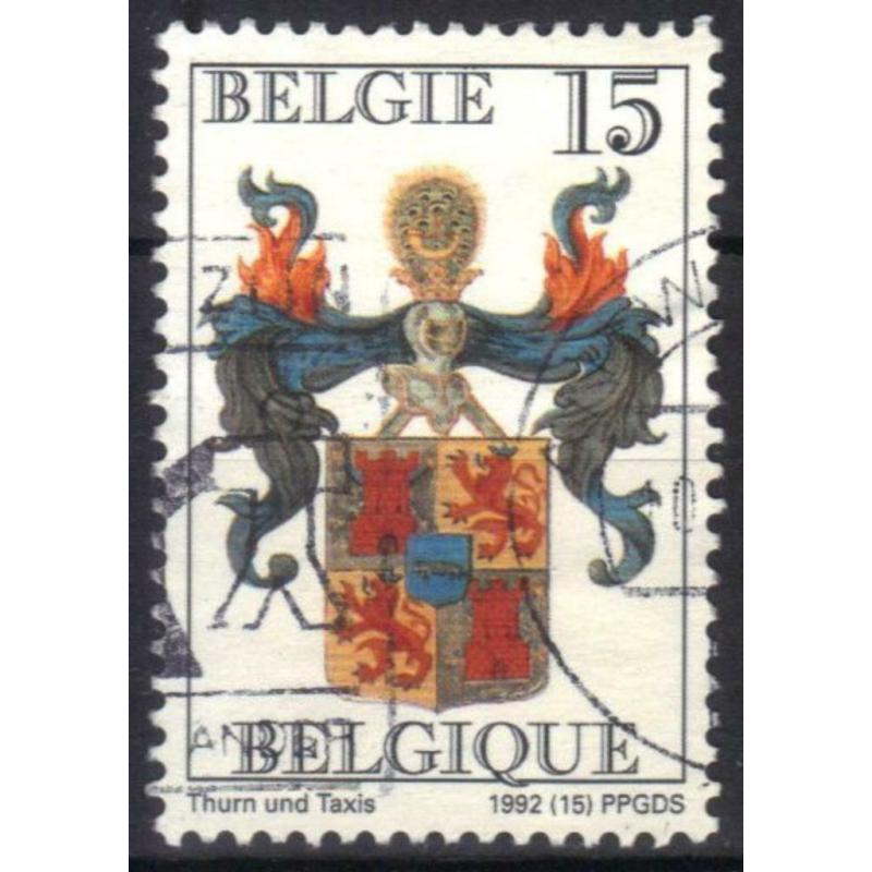 Belgie 1992 - Yvert/OBP 2483 - Thurn en Tassis - Wapens (ST)