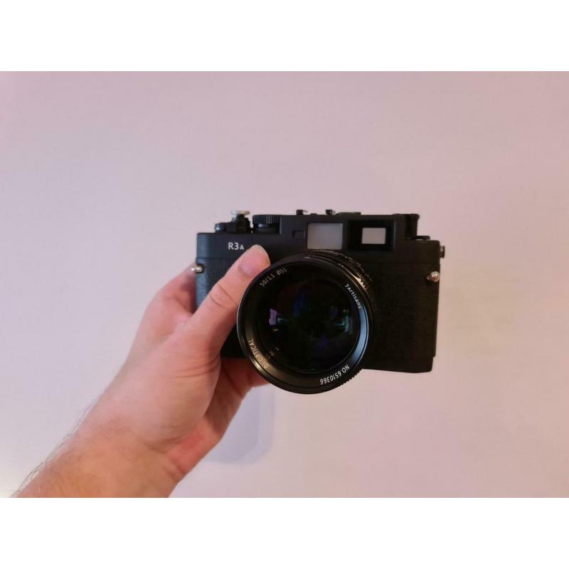 Voigtlander Bessa R3A + 7artisans 50mm f1.1 * neuf dans la b