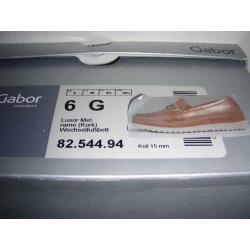 Nieuwe schoenen Gabor, maat 39 / 6G, kleur Luxor.