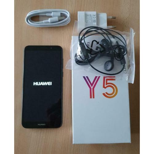 Huawei Y5 (Nieuw) + alle toebehoren.