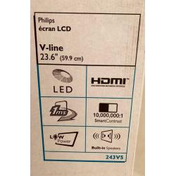 Philips LCD 23.6" ( Nieuw )