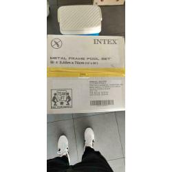 Intex metal frame zwembad