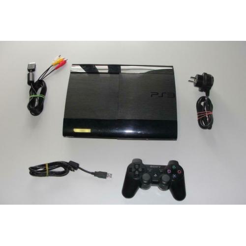 Console Super / Ultra Slim 12 Go + Mann.Dualshock 3 sixaxis
