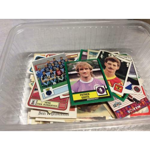 Oude panini voetbal stickers 78 -80-88-89