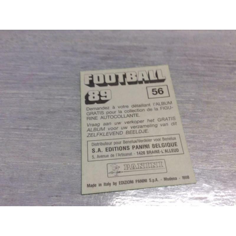 Oude panini voetbal stickers 78 -80-88-89
