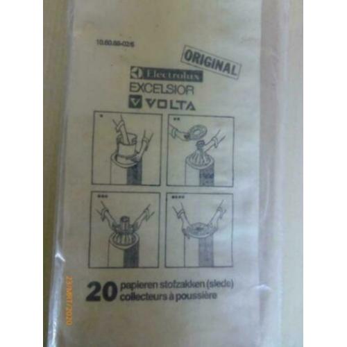 16 papieren stofzakken (slede) Electrolux