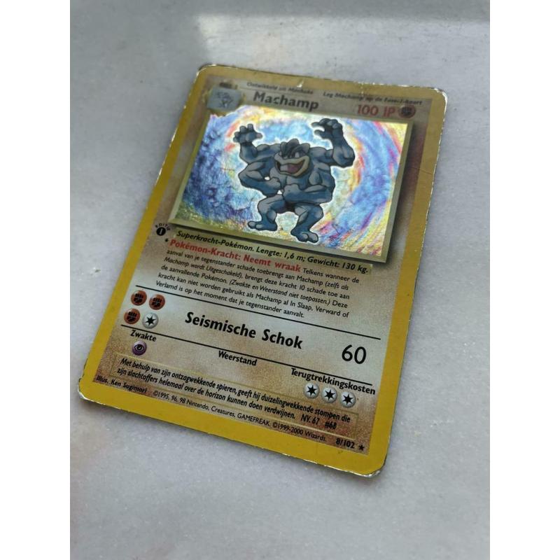 1st Edition HOLO Machamp