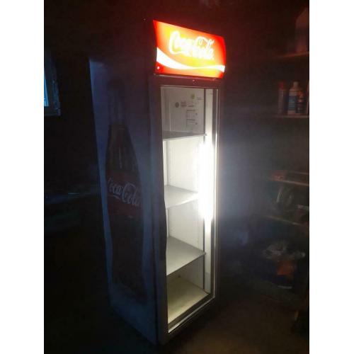 Te koop coca cola koelkast frigo glasdeur horeca koeling
