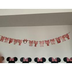 Décoration anniversaire MINNIE